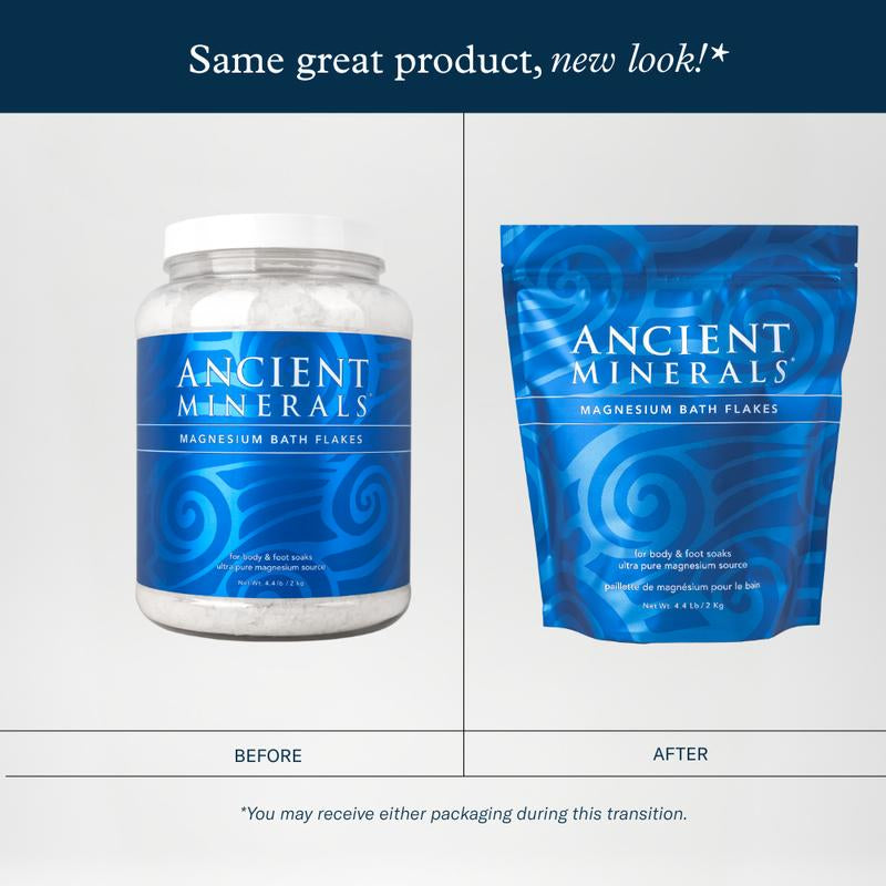 Magnesium Bath Flakes for Gentle Skin Care and Cleansing - Body Care